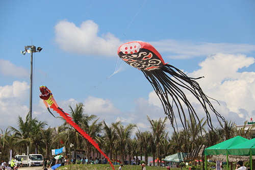 Hơn 300 con diều thế giới bay trên bầu trời Quảng Nam