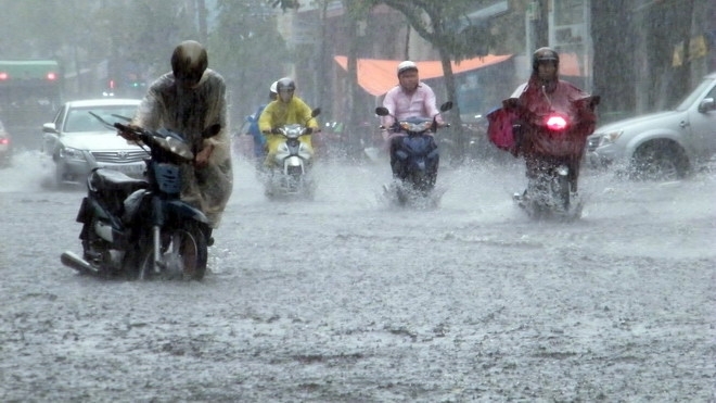 Bắc Bộ mưa to 8 ngày tới, xuất hiện lũ