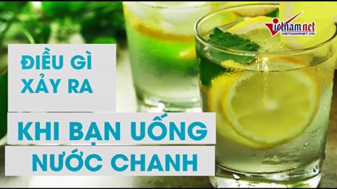 Điều không ngờ ít ai biết khi uống nước chanh