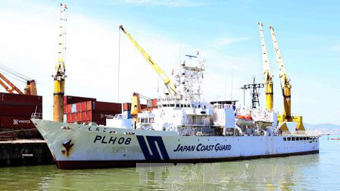 Tàu tuần tra của Nhật Bản lần đầu đến Đà Nẵng