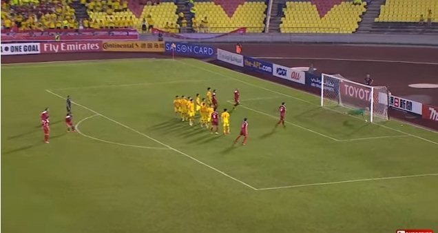 Video bàn thắng Syria 2-2 Trung Quốc