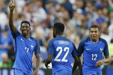 Video bàn thắng Pháp 3-2 Anh