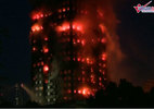 Cảnh tượng khó tin của tòa tháp ở Anh sau hỏa hoạn