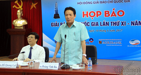 129 tác phẩm đoạt giải báo chí quốc gia