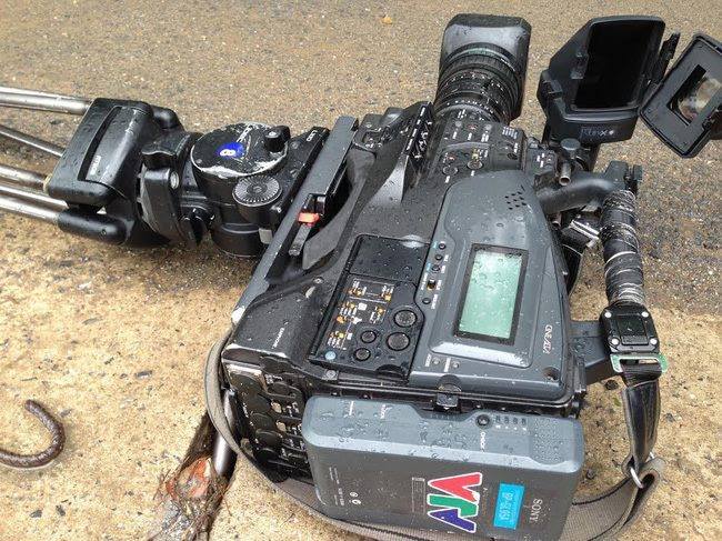 Bắt khẩn cấp lái xe đâm hỏng máy quay VTV