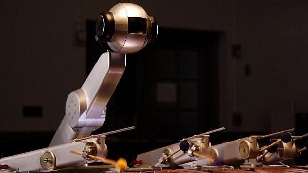 Cận cảnh robot biết biên soạn, chơi nhạc cực điệu nghệ