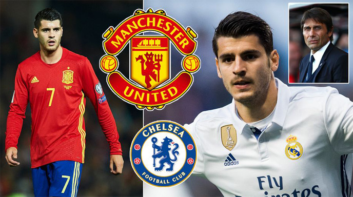 Chelsea ủ mưu đánh cắp Morata, gạt MU ra rìa