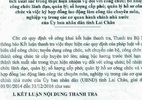 Bộ Nội vụ đề nghị Lai Châu thu hồi 28 quyết định tuyển dụng sai