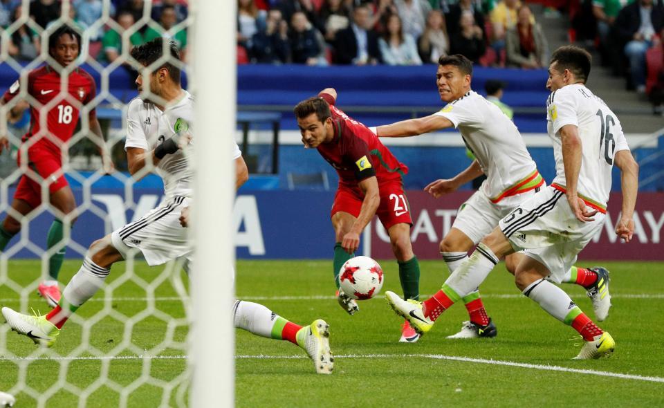 Video bàn thắng Bồ Đào Nha 2-2 Mexico