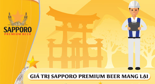 Bí mật phía sau vị êm đằm của Sapporo Premium Beer