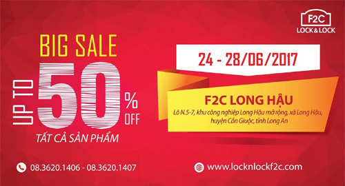 Lock&Lock ưu đãi ‘khủng’ trong 5 ngày