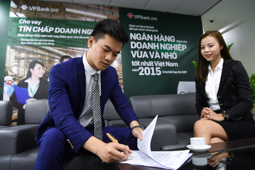 VPBank hỗ trợ DN nhỏ vay vốn, quảng cáo