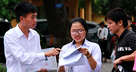 Thí sinh có 10 phút để kiểm tra sai sót của đề thi