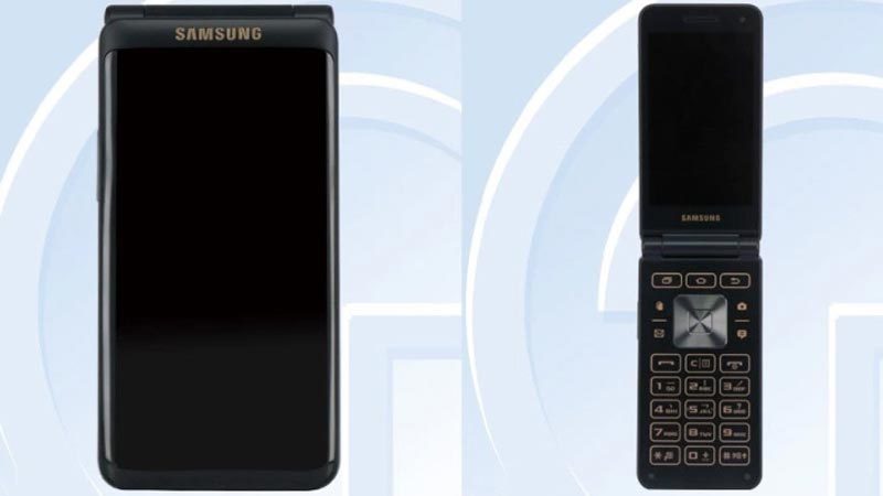 Smartphone gập sắp ra mắt của Samsung lộ ảnh?