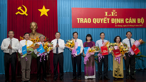 Nhân sự mới TP.HCM, An Giang, Tây Ninh