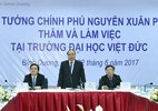 Thủ tướng mong muốn đưa kỹ nghệ bậc cao của Đức vào Việt Nam