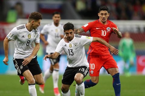 Video bàn thắng Đức 1-1 Chile
