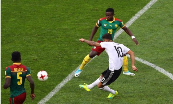 Đức 1-0 Cameroon phút 47 goal