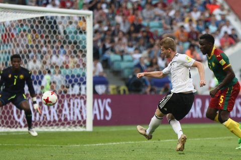 Video bàn thắng Đức 3-1 Cameroon