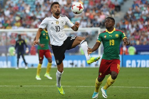 Đức 2-1 Cameroon phút 82 goal