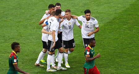 Đè bẹp Cameroon, Đức chạm trán Mexico ở bán kết