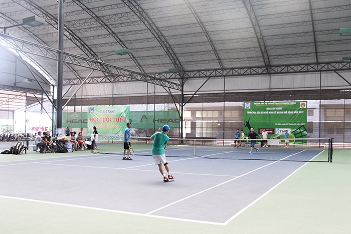 Giao lưu tennis khối thanh tra các Bộ khối kinh tế ngành năm 2017