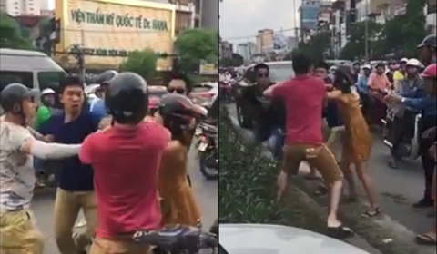 Tạm giữ 2 thanh niên đánh người nước ngoài chảy máu mũi