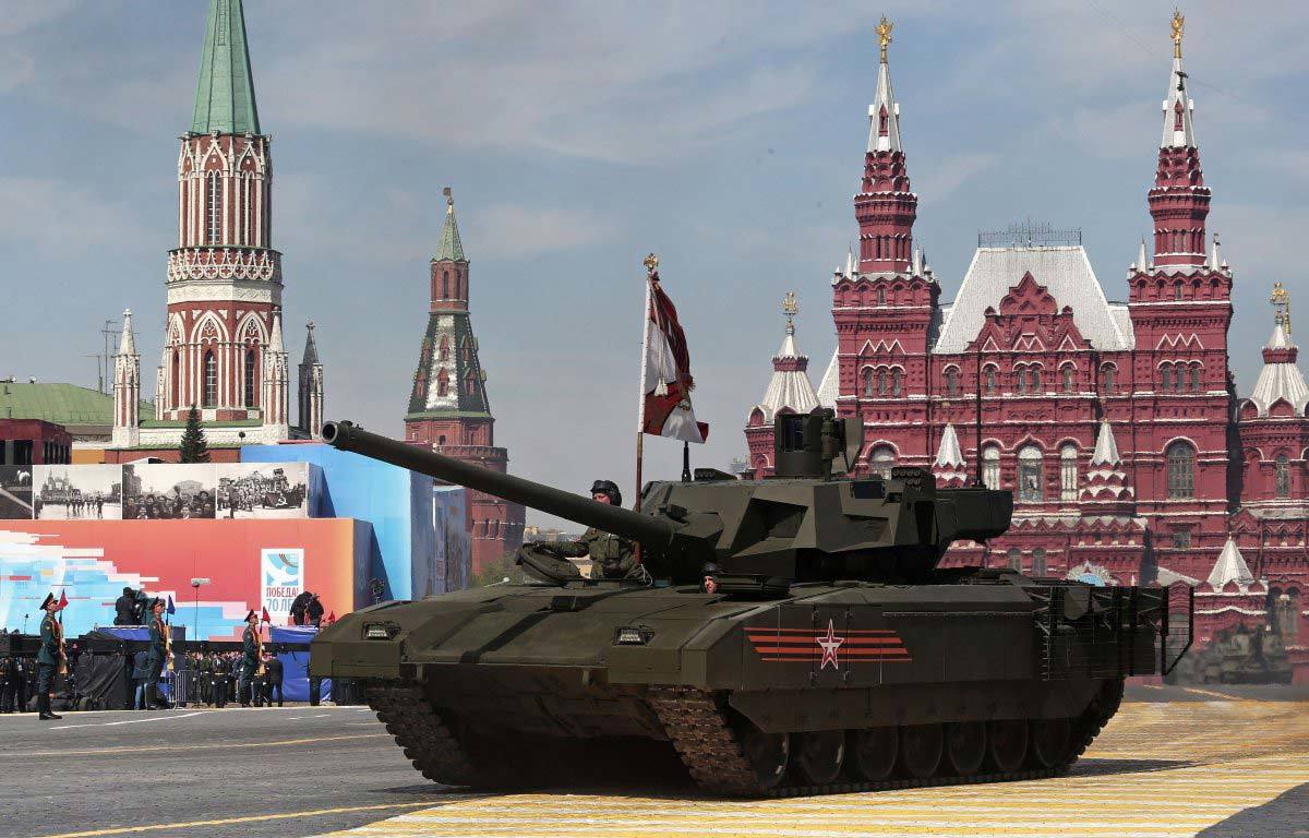 Cận cảnh dàn xe tăng “khủng” của quân đội Nga