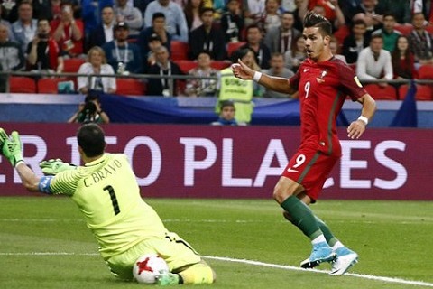 Bồ Đào Nha 0-0 Chile phút 7