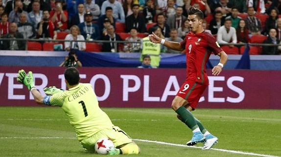 Bồ Đào Nha 0-0 Chile phút 7