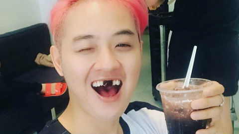 Thanh Duy Idol trêu chọc Hoàng Thùy vì ăn chè dính răng