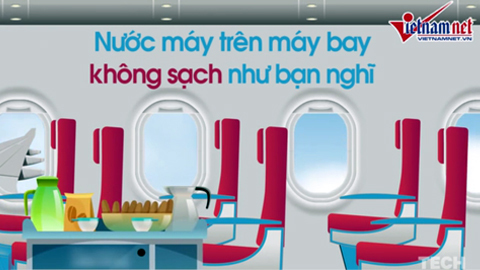 Sao tiếp viên không uống nước được phục vụ trên máy bay?