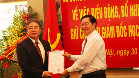 Học viện Hành chính quốc gia có Giám đốc mới