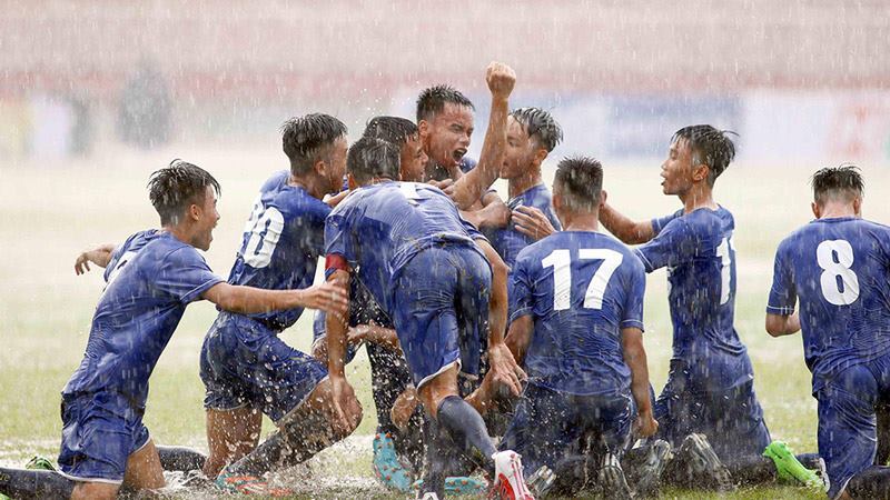 Quân bầu Đức thua nặng ở giải U17 quốc gia