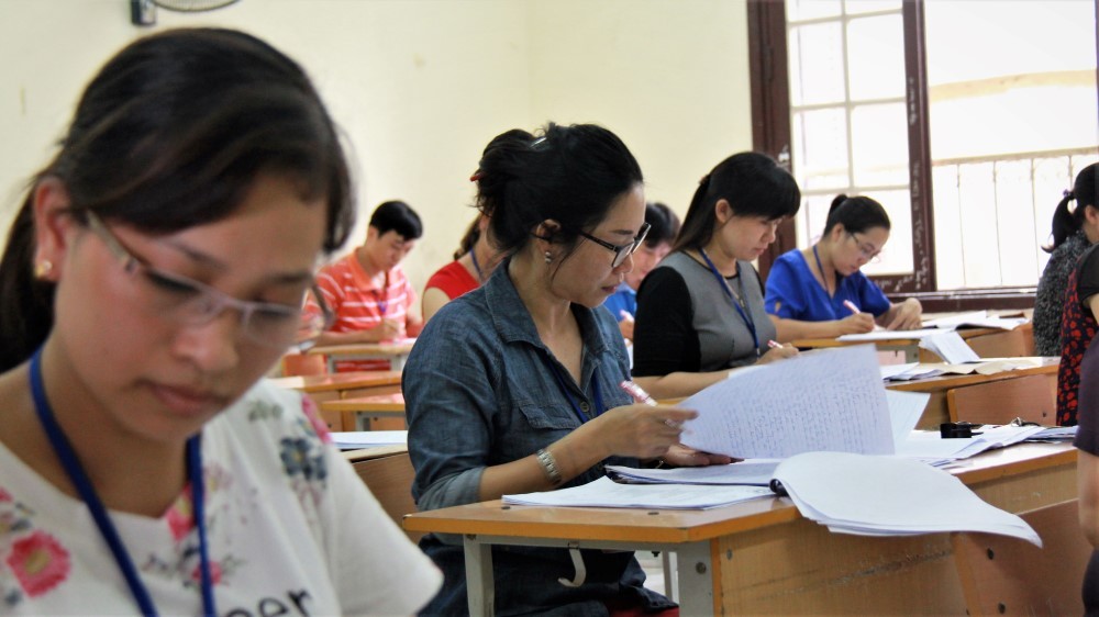 Hà Nội: Nhiều bài thi đạt điểm 9,25 môn Ngữ văn