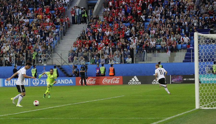 Video bàn thắng Đức 1-0 Chile