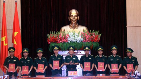 Bổ nhiệm nhân sự Bộ đội Biên phòng, Quân khu 5, Quân khu 9