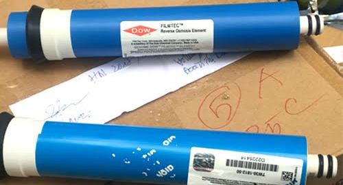 Nhận biết máy lọc nước sử dụng màng lọc R.O chính hãng