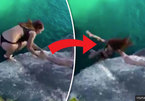 Sự thật về video sốc thiếu nữ ngã khỏi vách đá