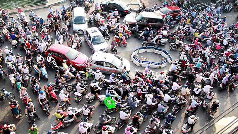 Hà Nội cấm xe máy ở nội thành từ 2030