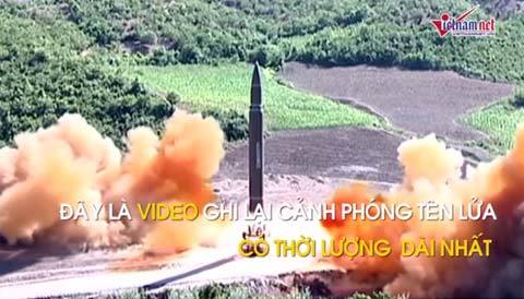 Triều Tiên tung video phóng tên lửa từ nhiều góc độ