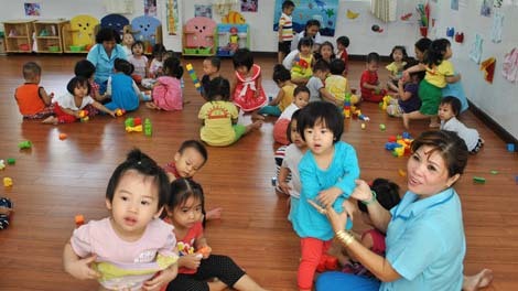 TP.HCM cho phép tuyển giáo viên mầm non hộ khẩu ngoài thành phố