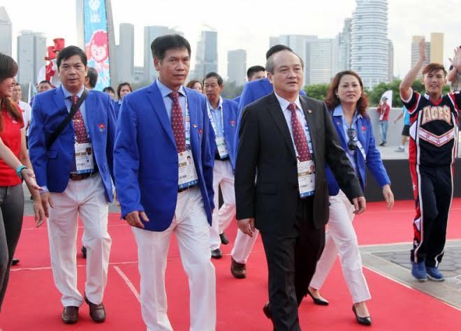 SEA Games: Đoàn TTVN giảm từ 10 xuống 2 phó trưởng đoàn