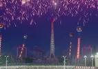 Triều Tiên rợp trời pháo hoa mừng phóng tên lửa thành công