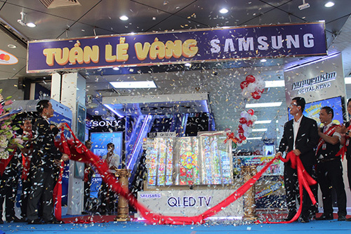 Bùng nổ ưu đãi trong Tuần lễ vàng Nguyễn Kim