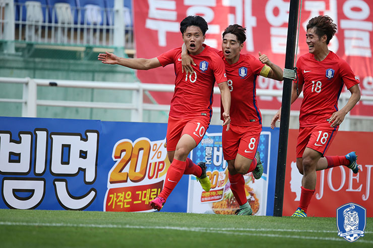 U22 Hàn Quốc gọi 7 cầu thủ K-League đấu U22 Việt Nam