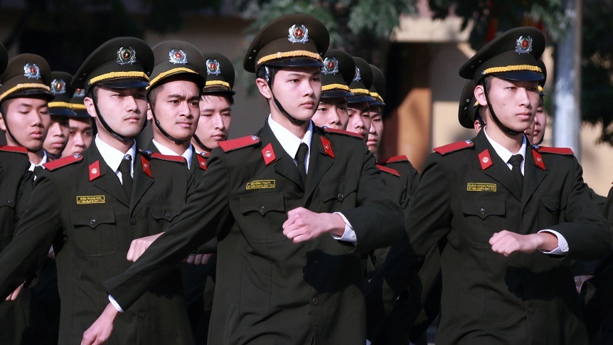 Học viện An Ninh có tỷ lệ sơ tuyển là 1 