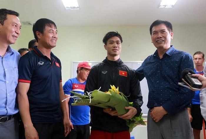 Công Phượng và U22 Việt Nam đón 