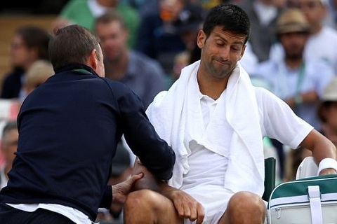 Novak Djokovic 0-2 Tomas Berdych