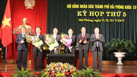 Hải Phòng có thêm 2 Phó chủ tịch UBND TP